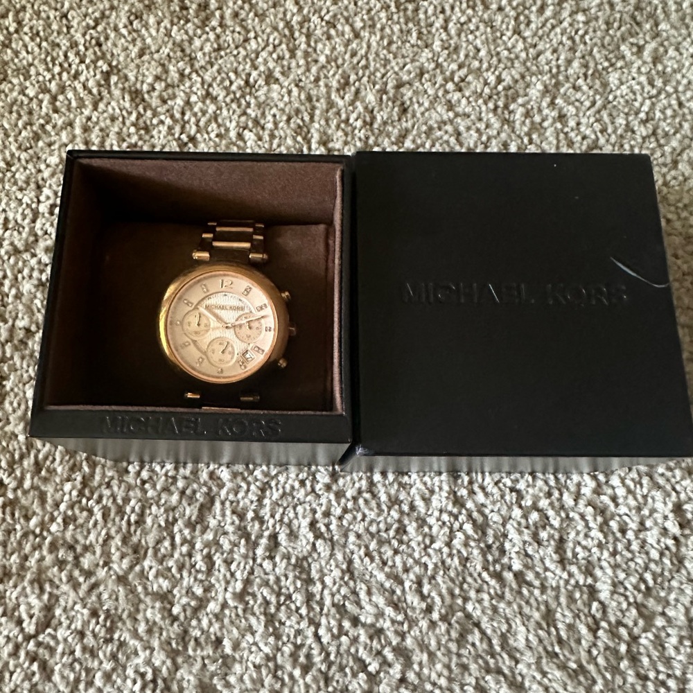Michael Kors Rose Gold Watch